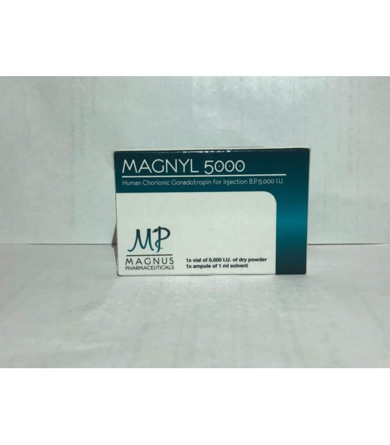 Magnyl 5000 UI – Pregnyl Magnus Pharmaceuticals